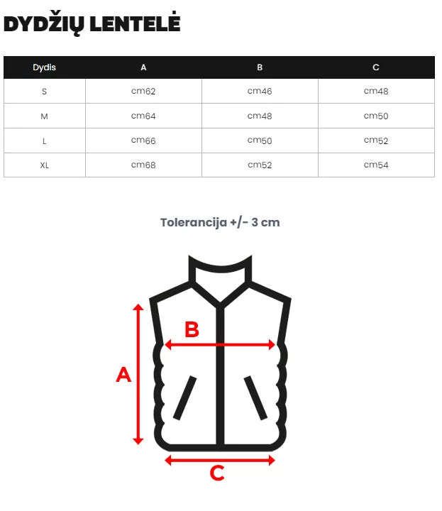 Women's black vest Nerra