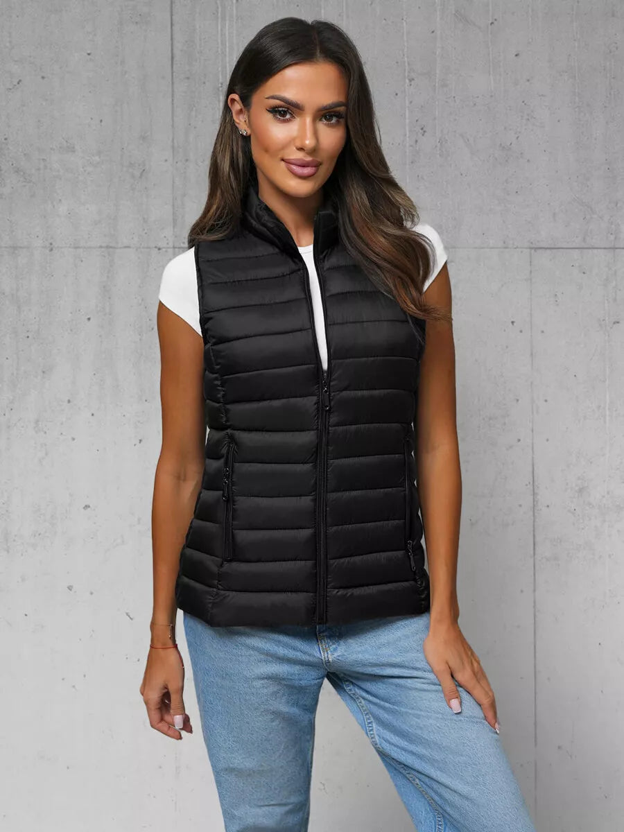 Women's black vest Nerra