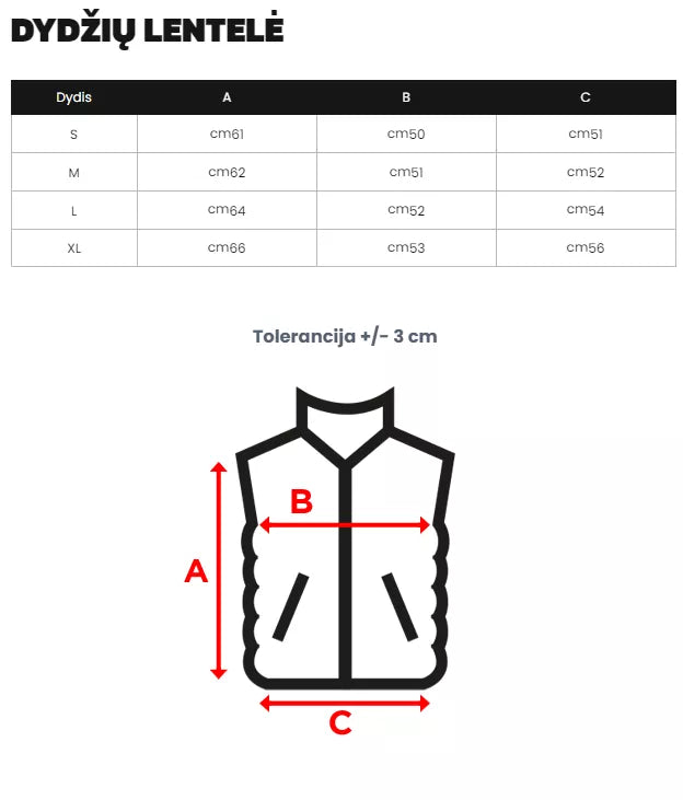 Women's black vest Nilla