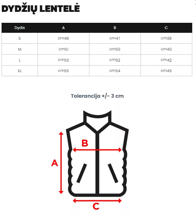 Women's black vest Veroli