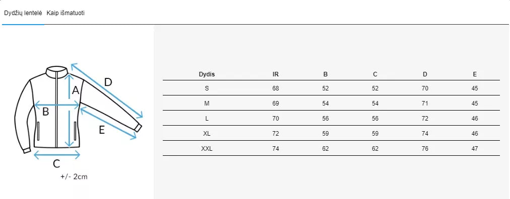 Women's black winter jacket Doran