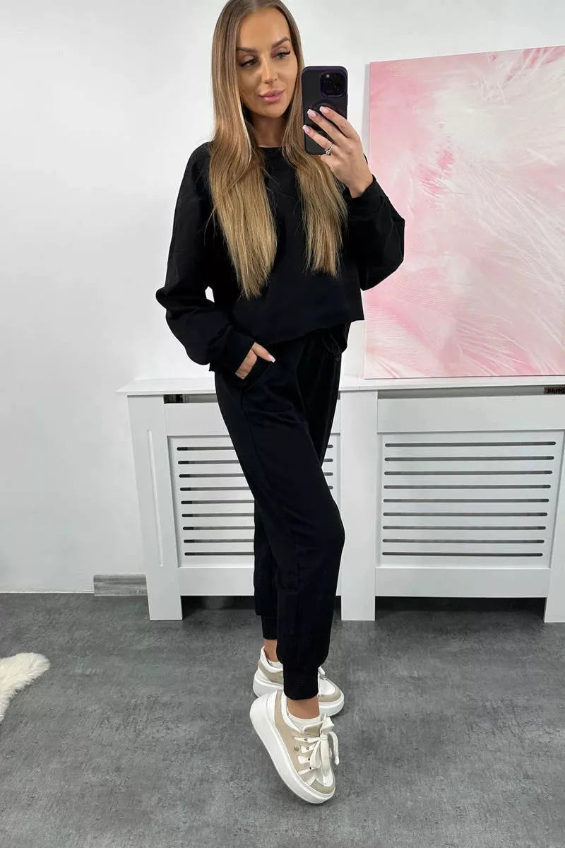 Women's black set Evoli