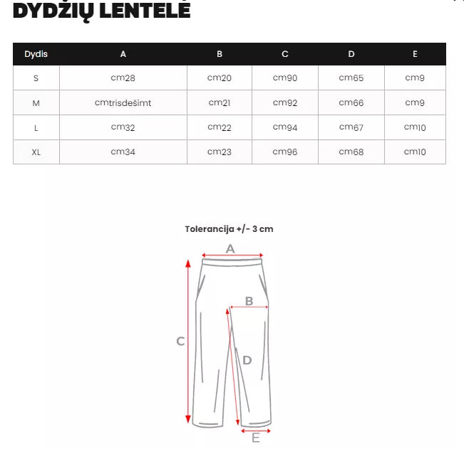 Women's black trousers Emi