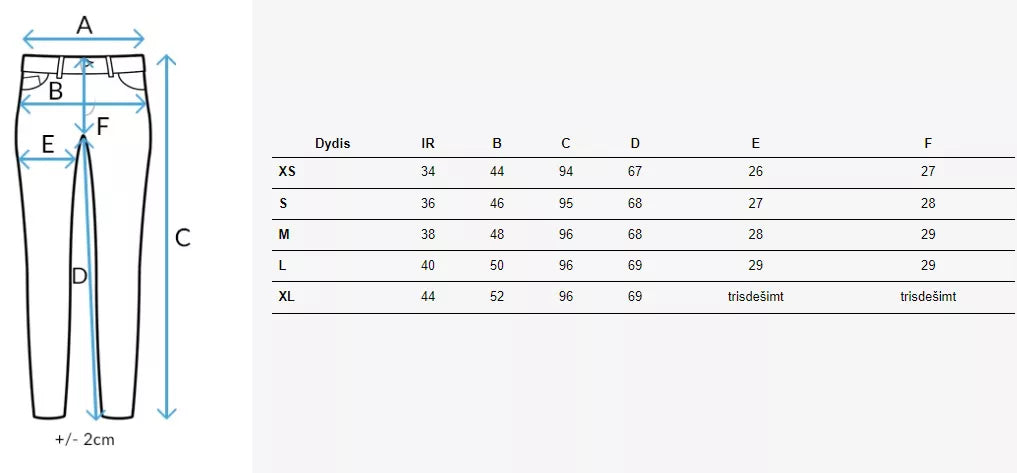 Women's black jeans Itemo