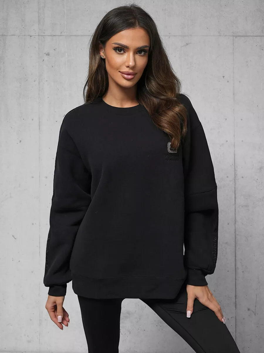 Women's black sweater Edelin