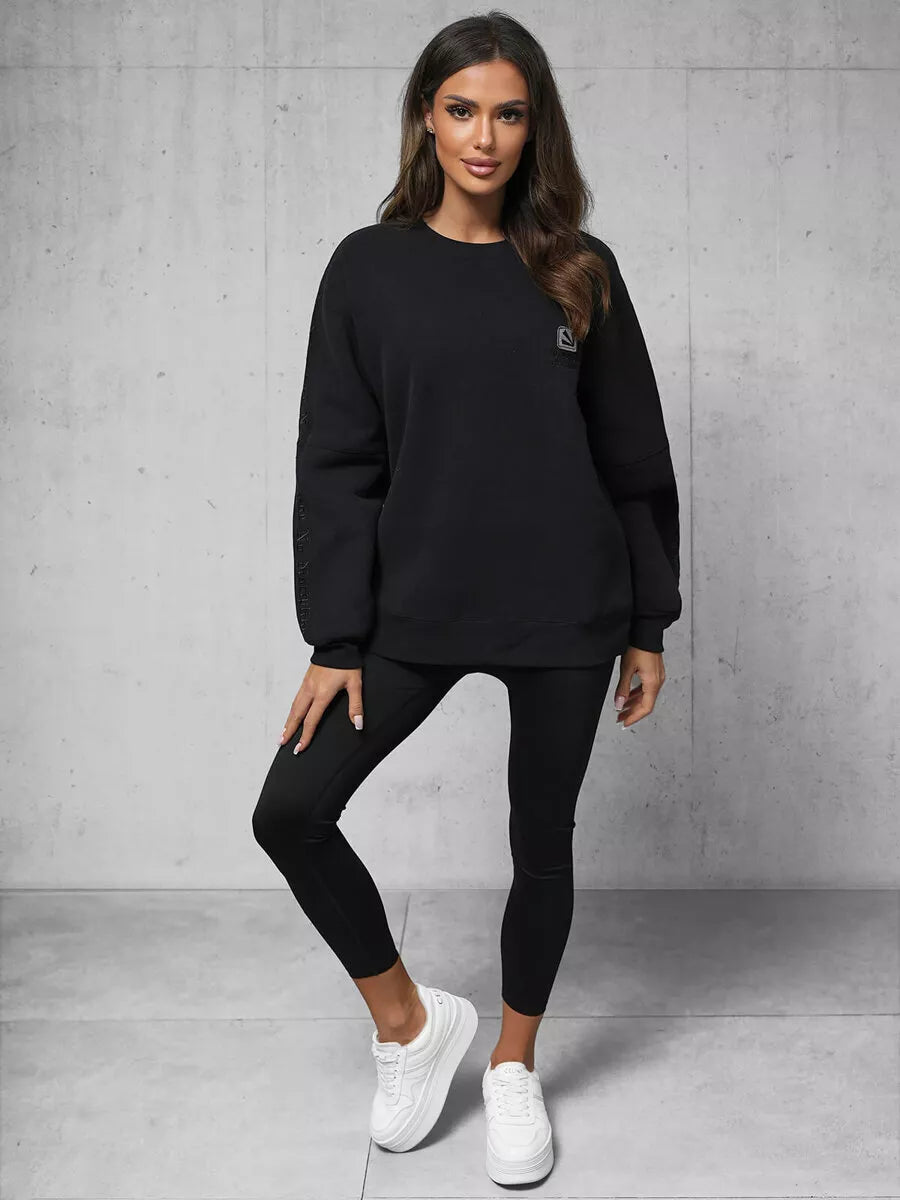 Women's black sweater Edelin