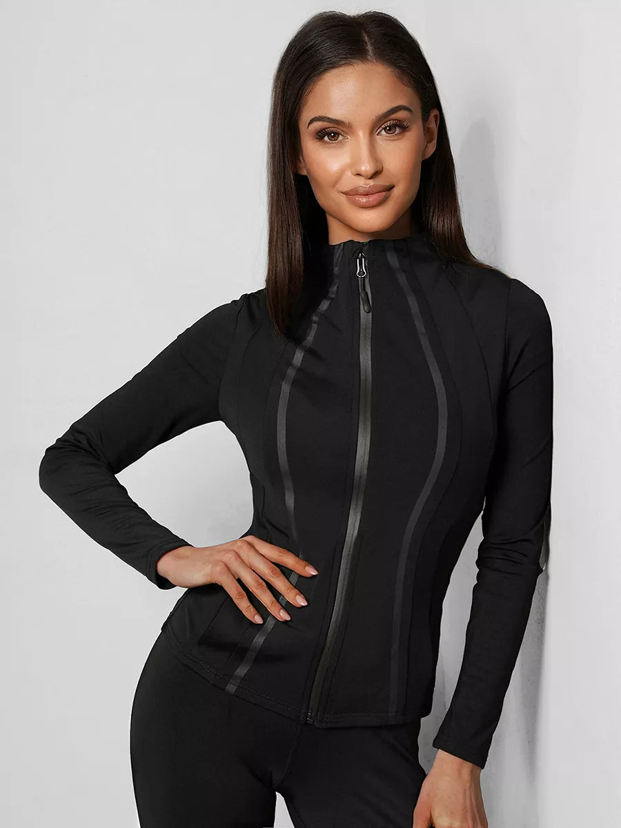 Women's black sweater Sater
