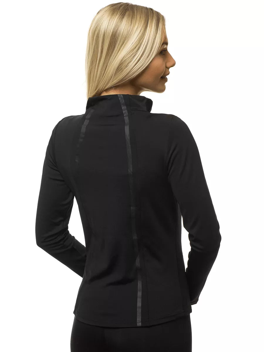 Women's black sweater Sater