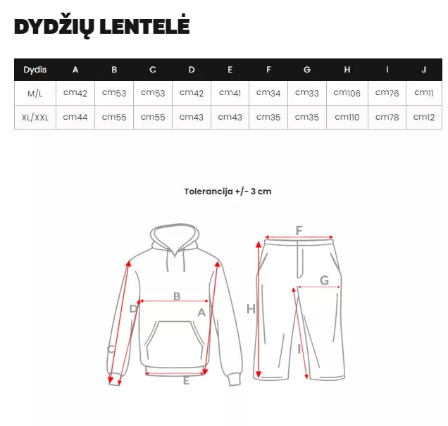 Women's black casual set Tiny