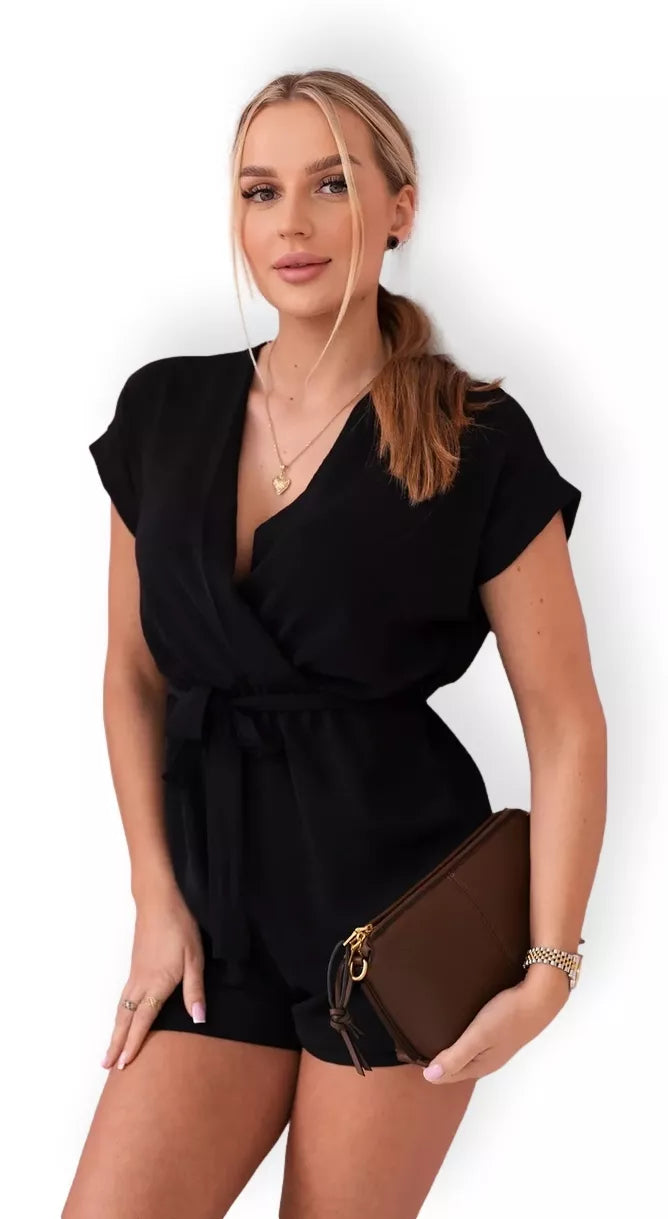 Nicolette Women's Black Jumpsuit