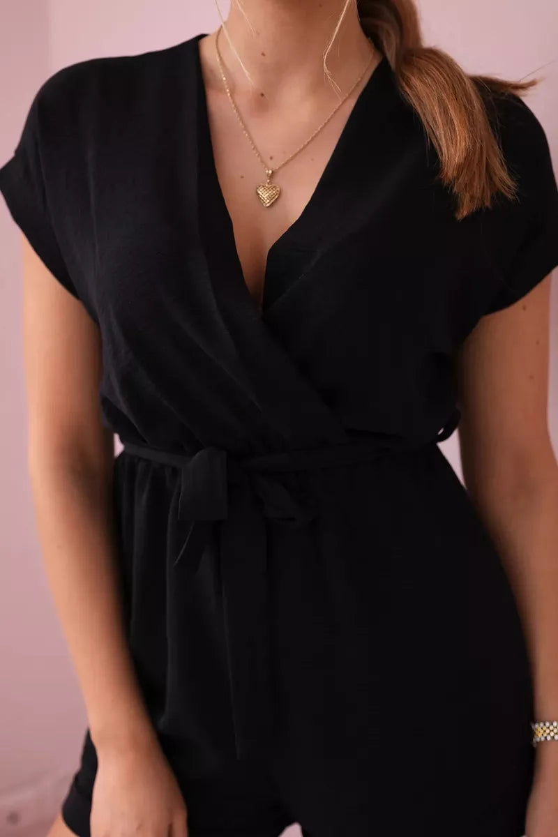 Nicolette Women's Black Jumpsuit