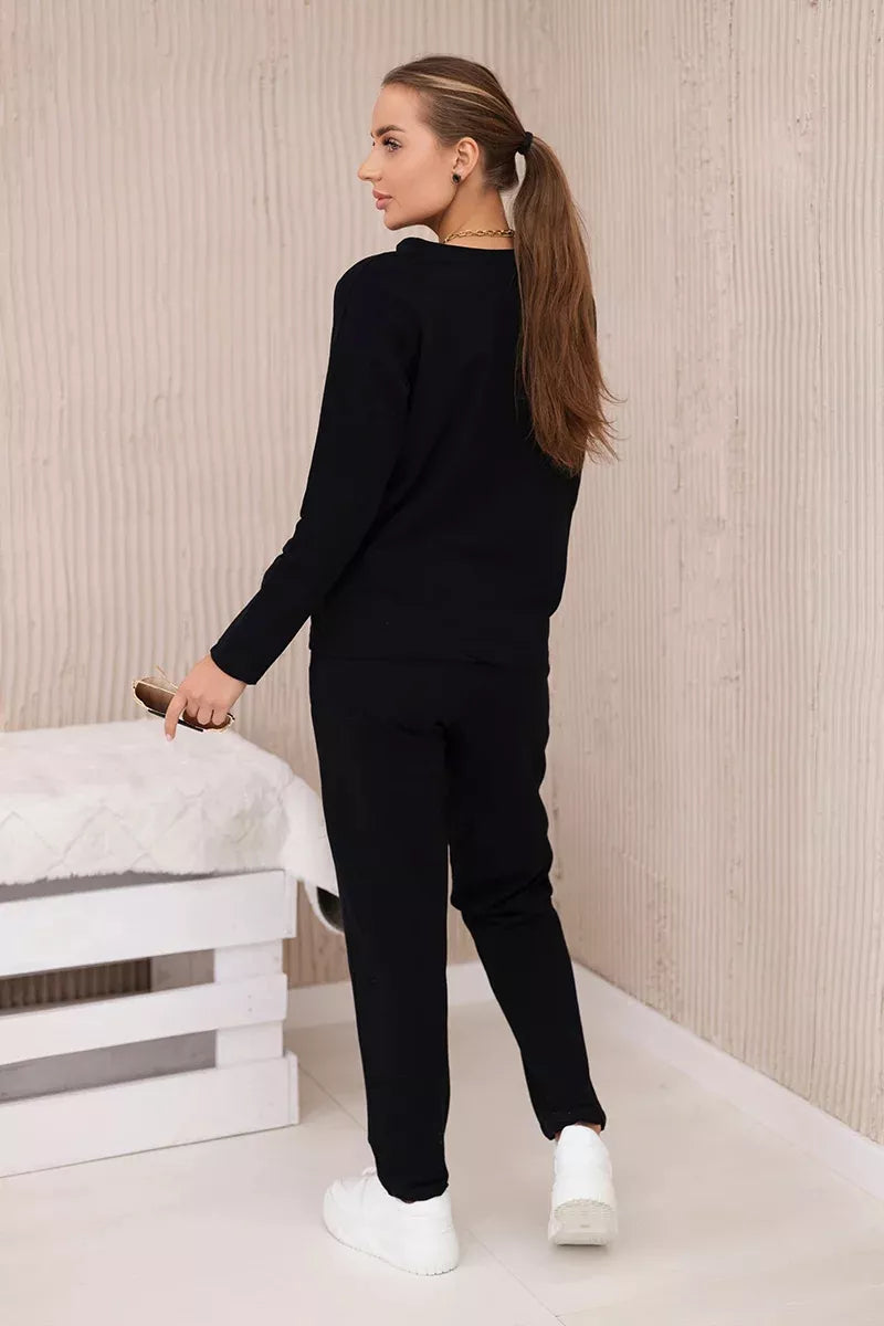 Women's black suit Lette
