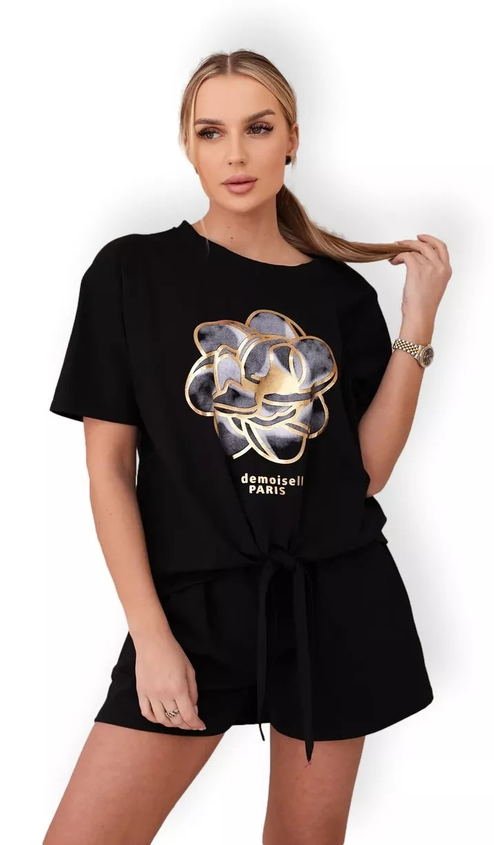 Women's black Nilet set.