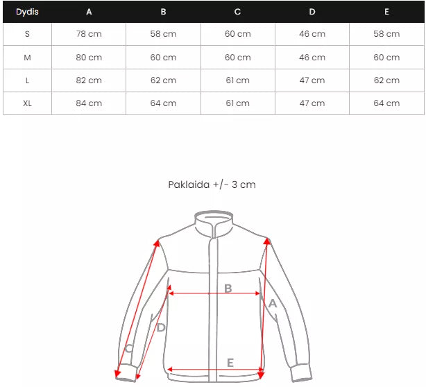 Women's black coat Klara