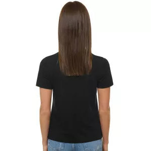 Women's black T-shirt Vytis