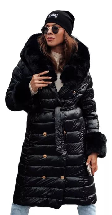 Women's coat with axle buttons Karum