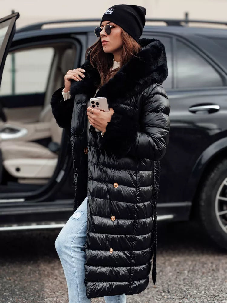 Women's coat with axle buttons Karum