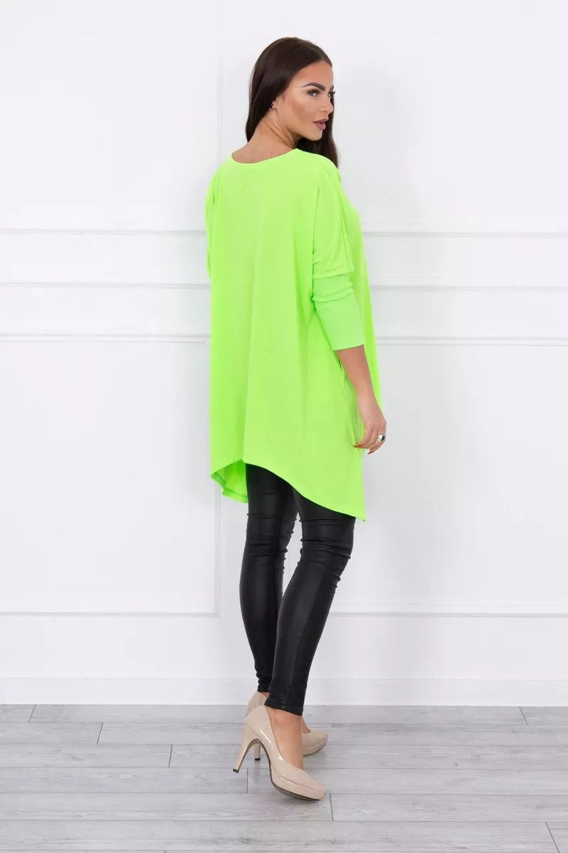 Women's green neon blouse Rosit