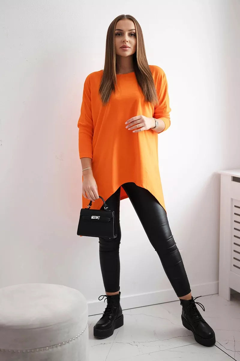 Women's orange blouse Rosit