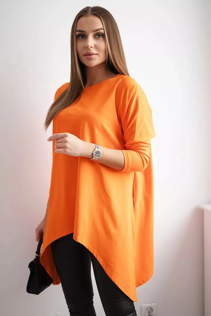 Women's orange blouse Rosit