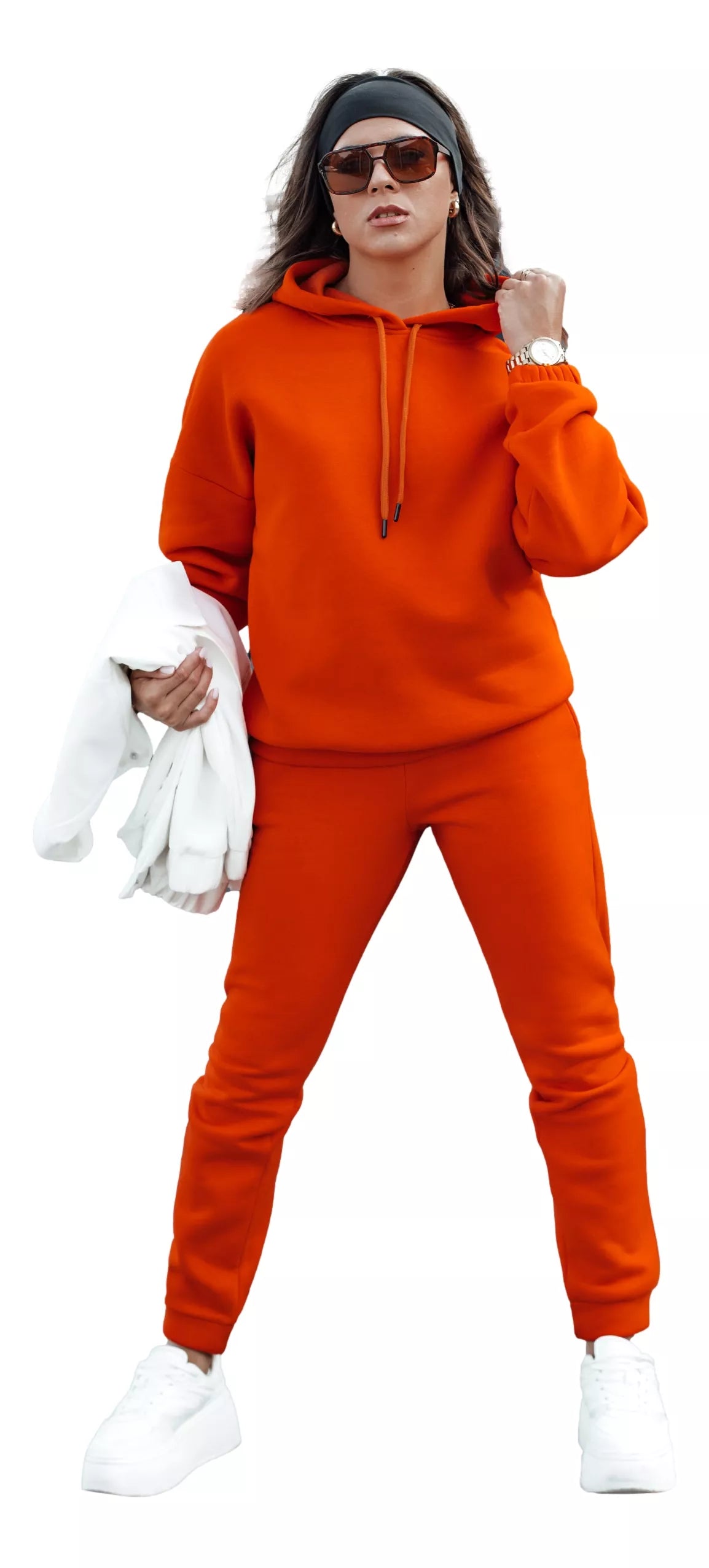 Women's orange suit Ksenia