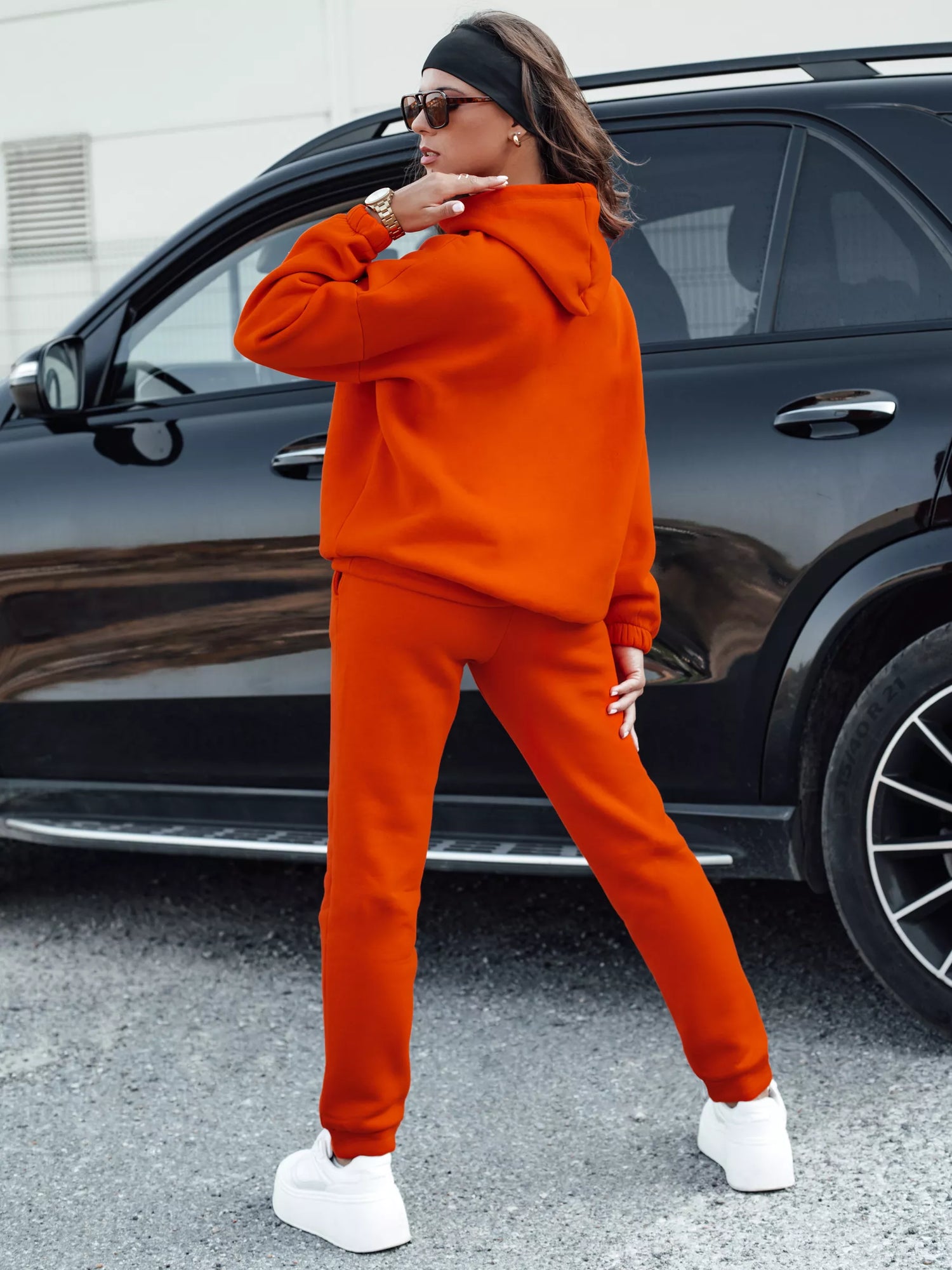 Women's orange suit Ksenia