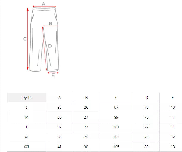 Women's orange casual pants Flor