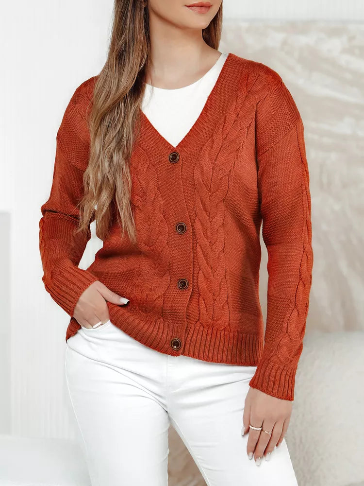 Women's orange sweater Betin