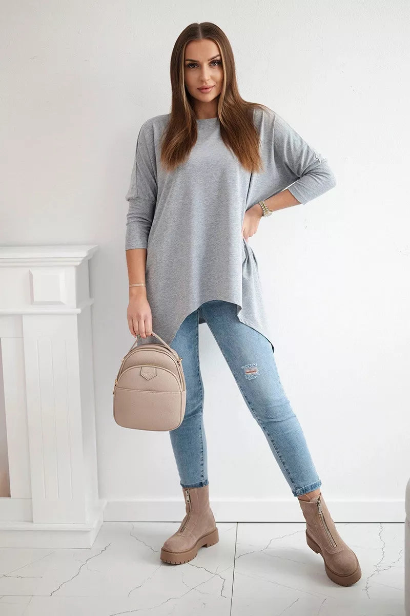 Women's gray blouse Rosit