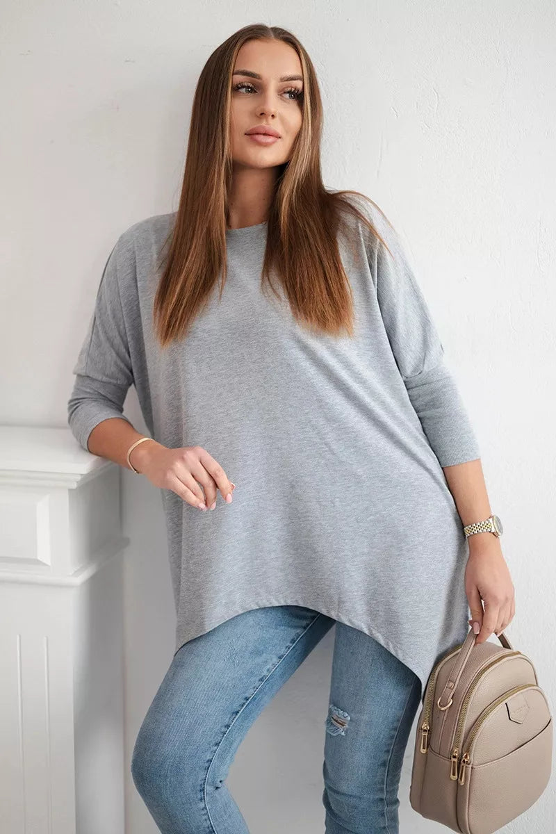 Women's gray blouse Rosit
