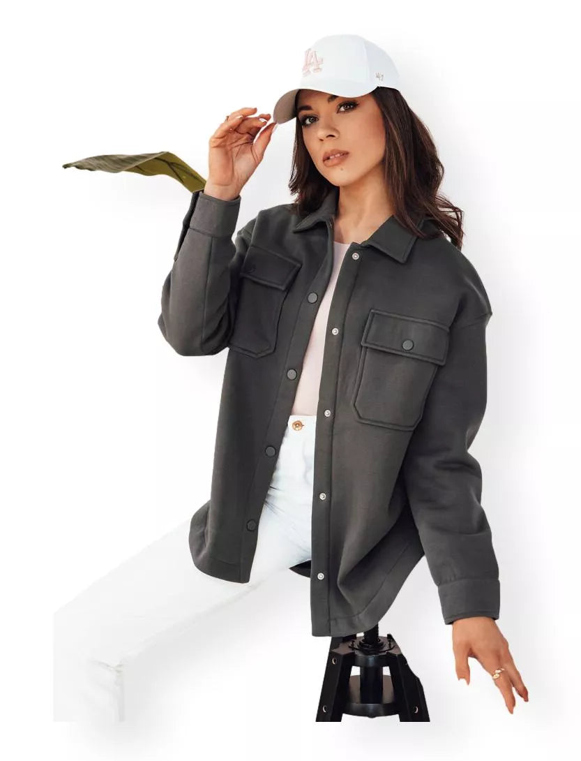 Women's gray jacket Vilan