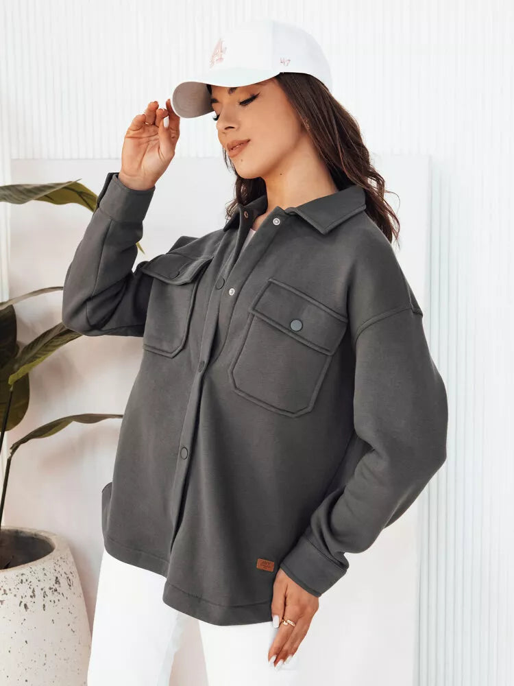 Women's gray jacket Vilan