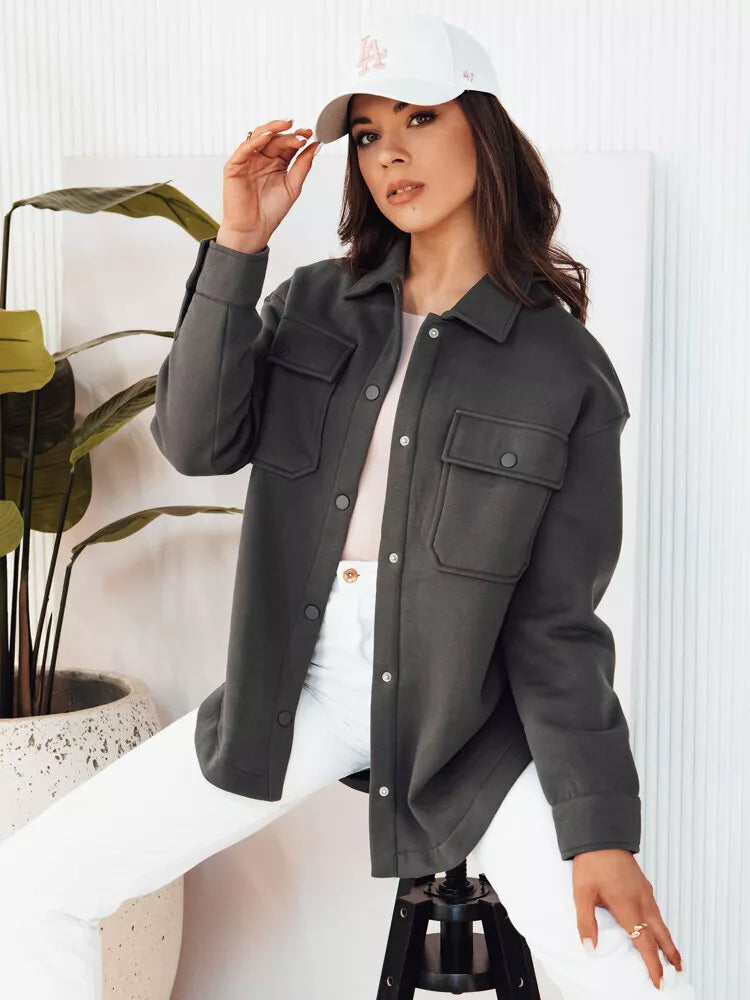 Women's gray jacket Vilan