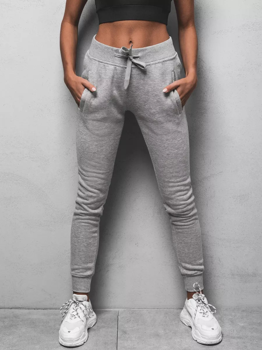 Women's gray casual pants Flor