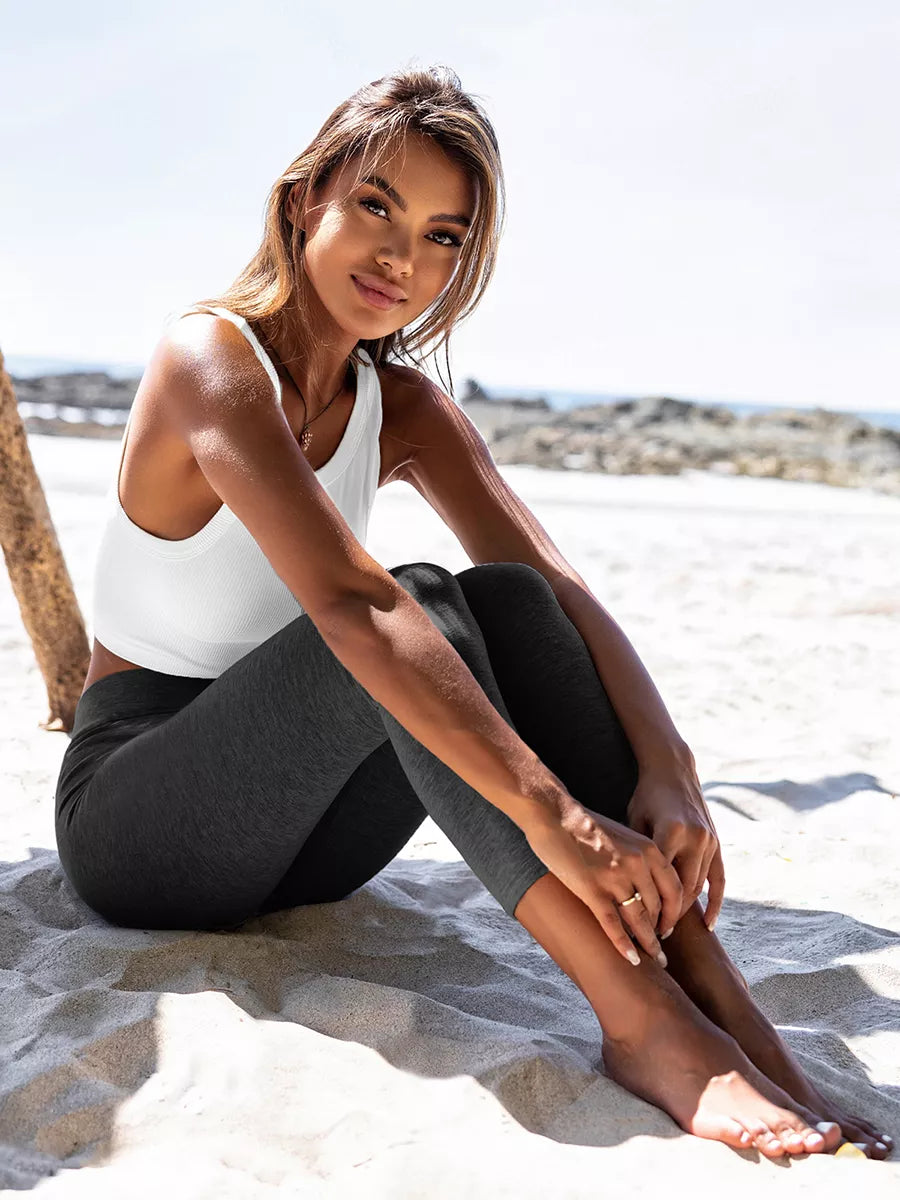 Women's dark gray leggings Toma