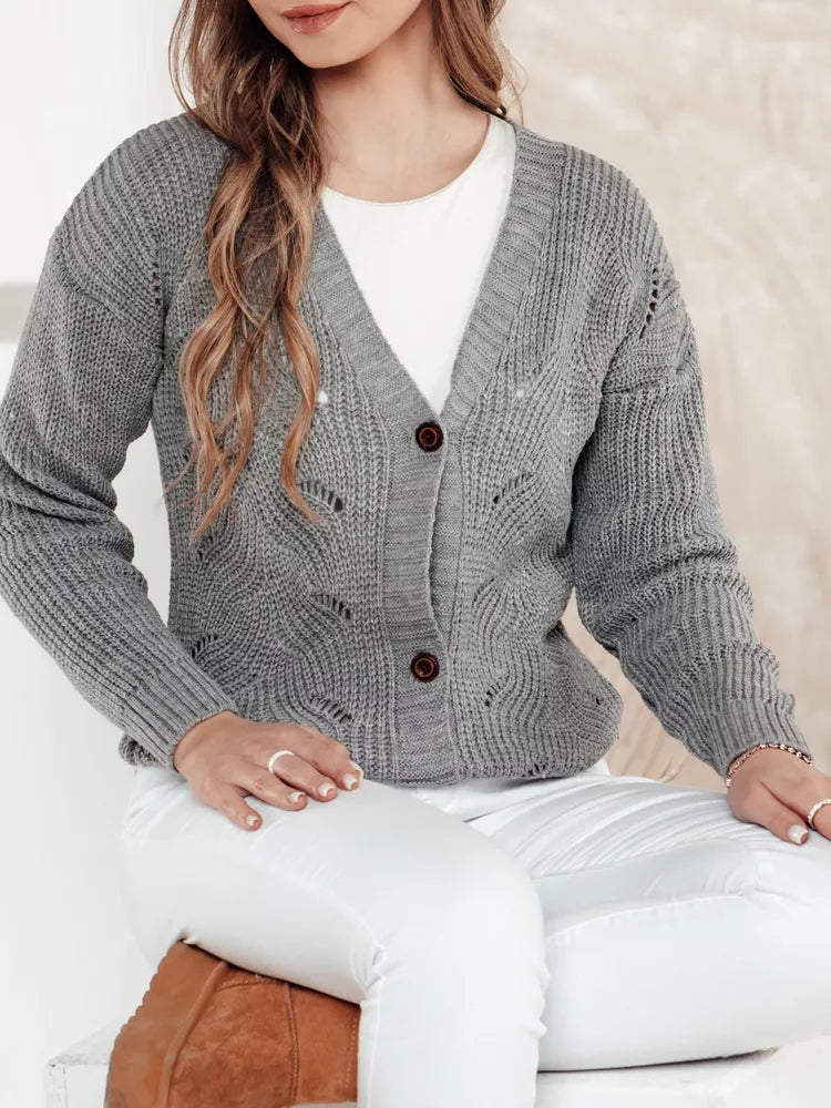 Women's gray sweater Livi