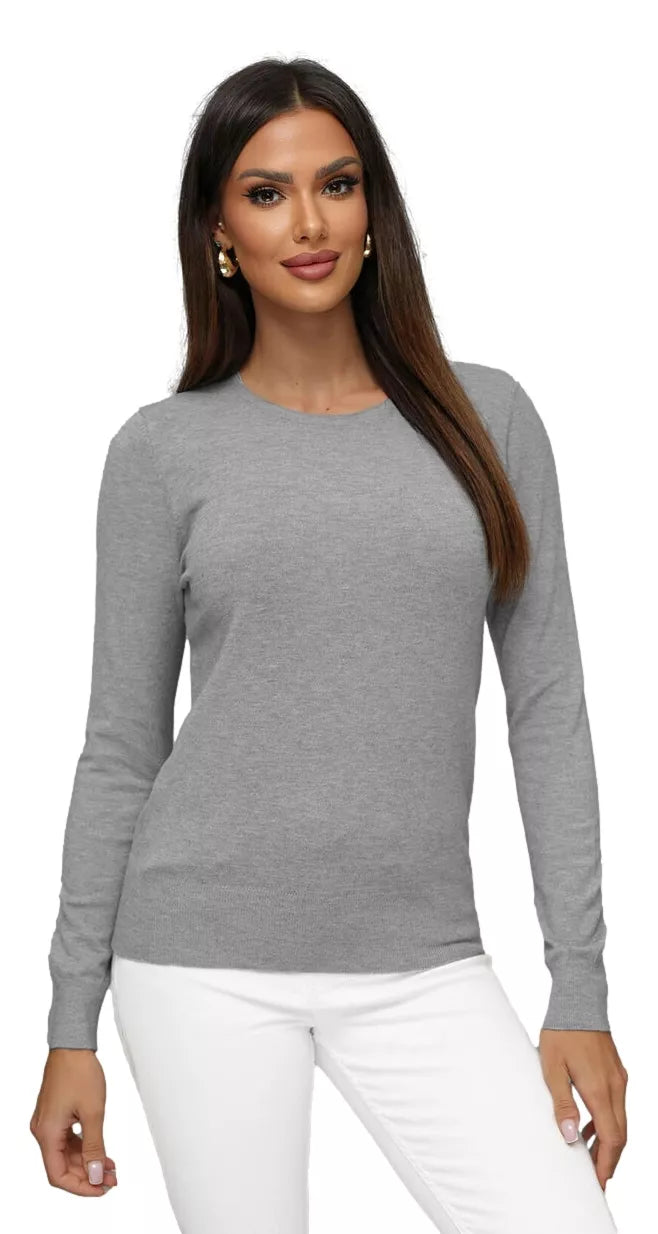 Women's gray sweater Stel
