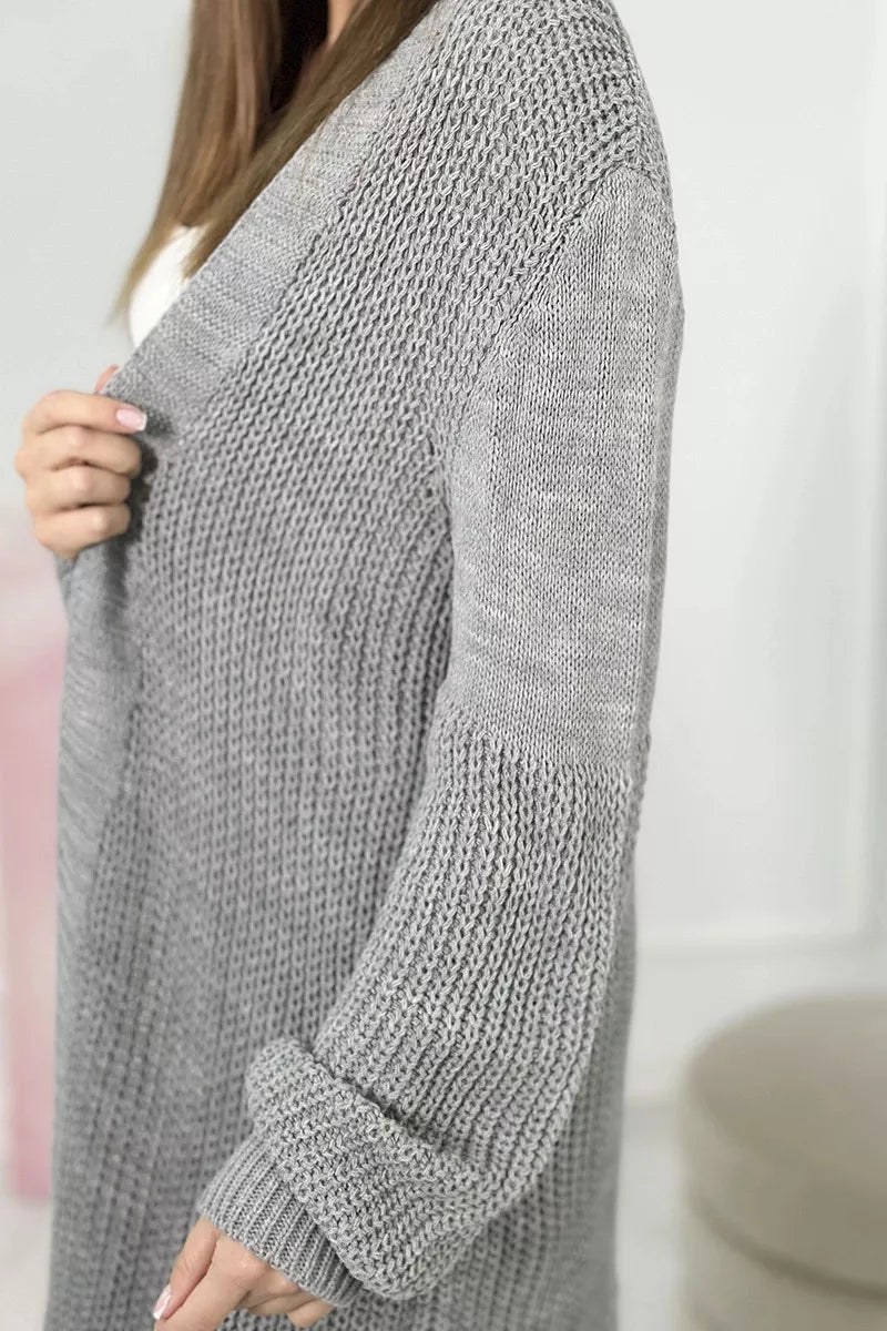 Women's gray cardigan Longy 