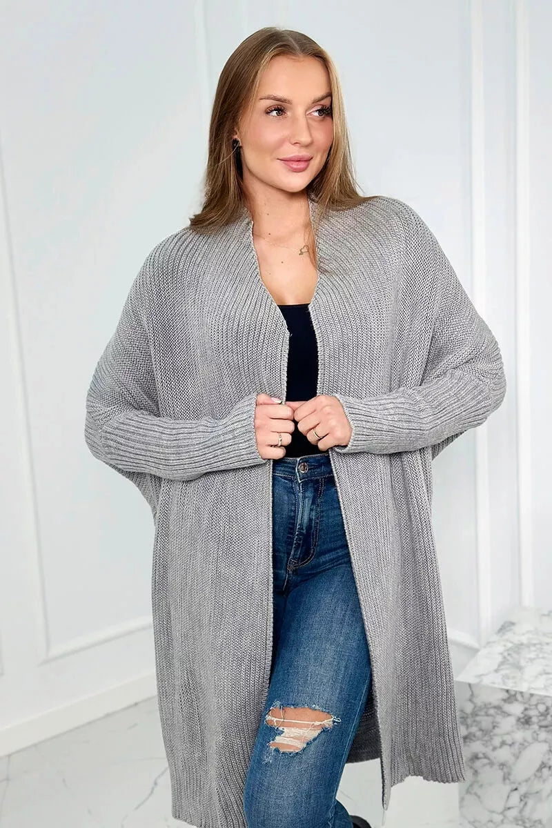Women's gray cardigan Nave