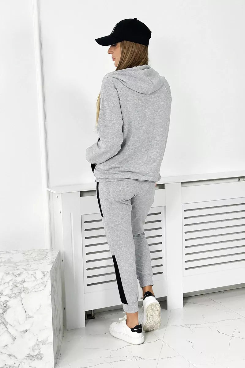 Women's grey Twise suit.