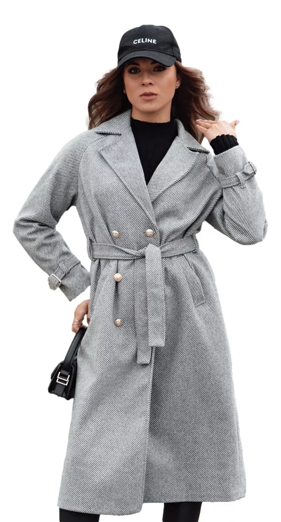 Women's gray coat Cameli