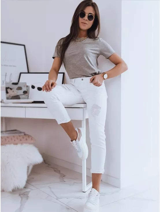 Women's gray T-shirt Mayla