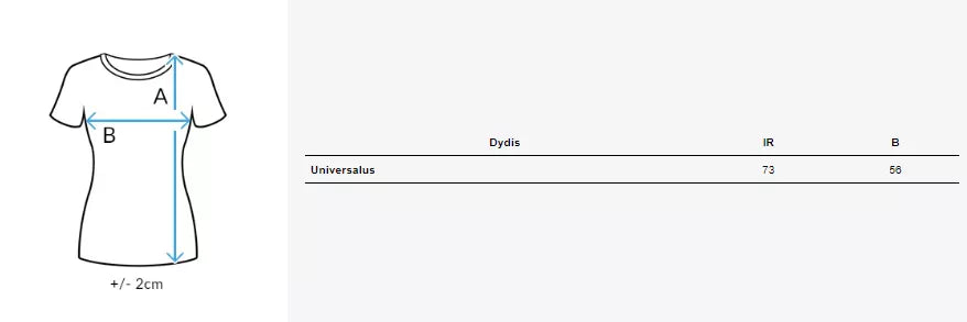 Women's gray T-shirt Ouch