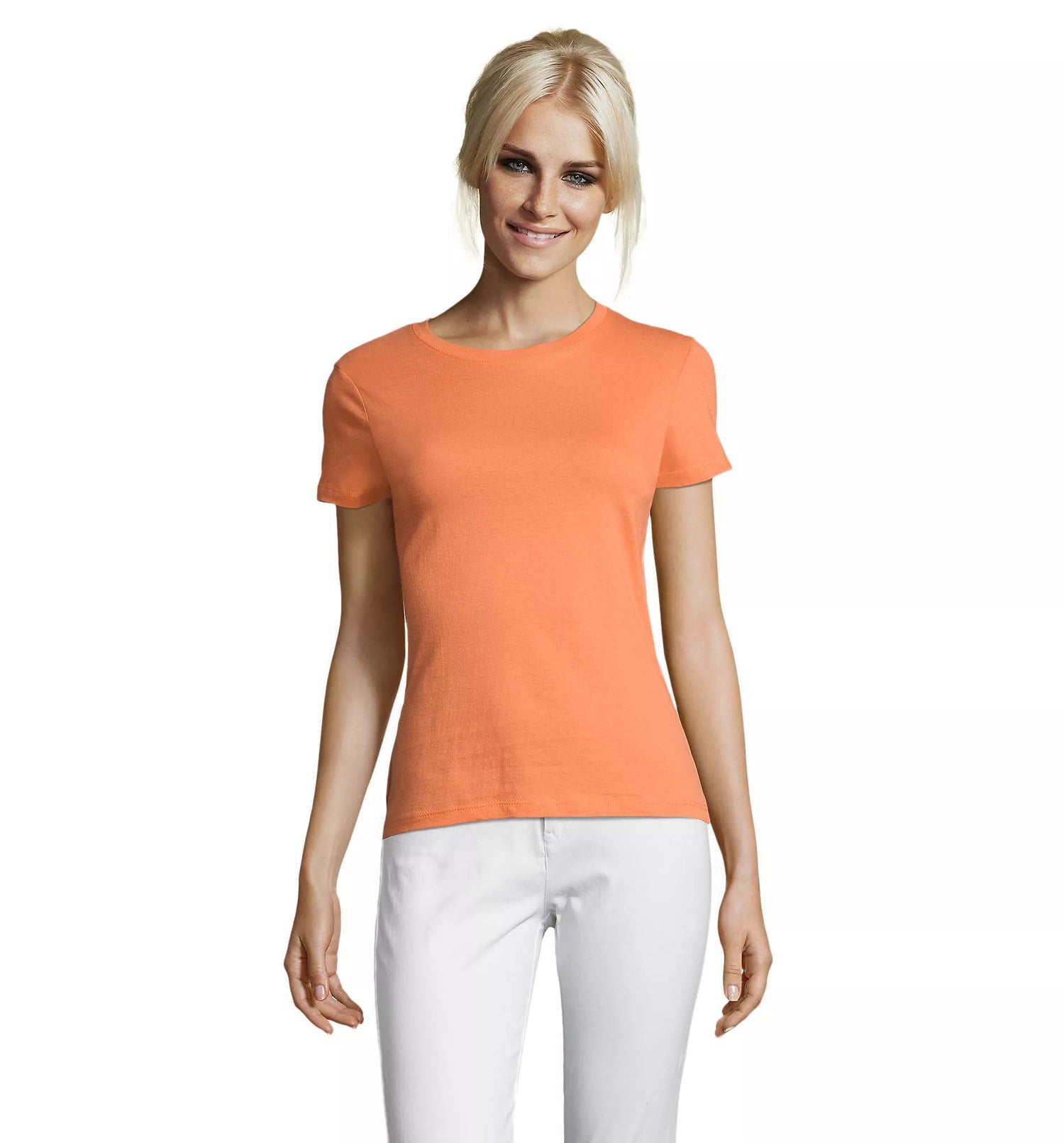 Women's peach-colored T-shirt Regent Women