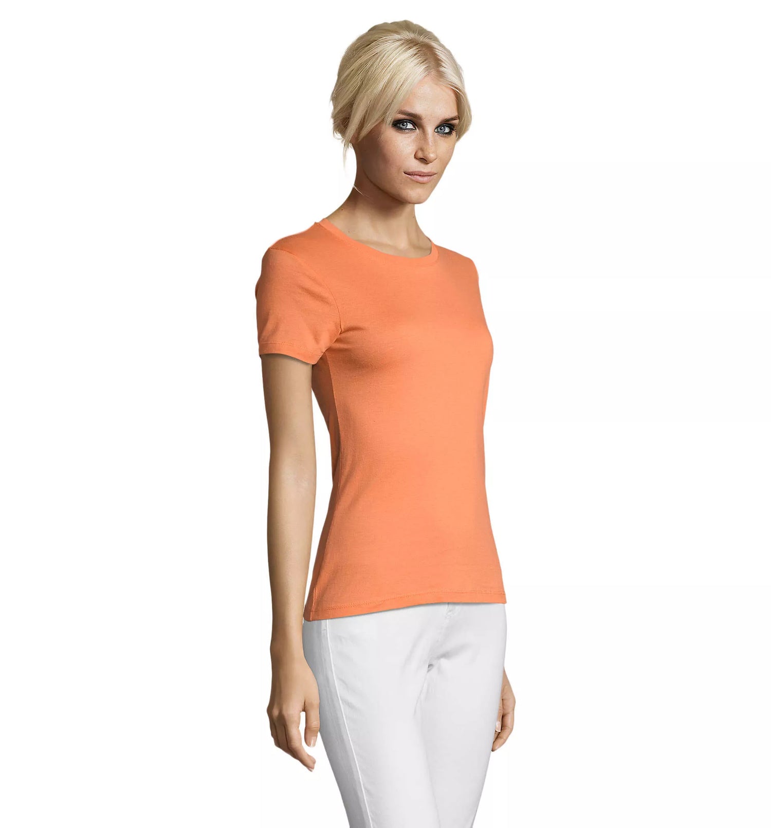 Women's peach-colored T-shirt Regent Women