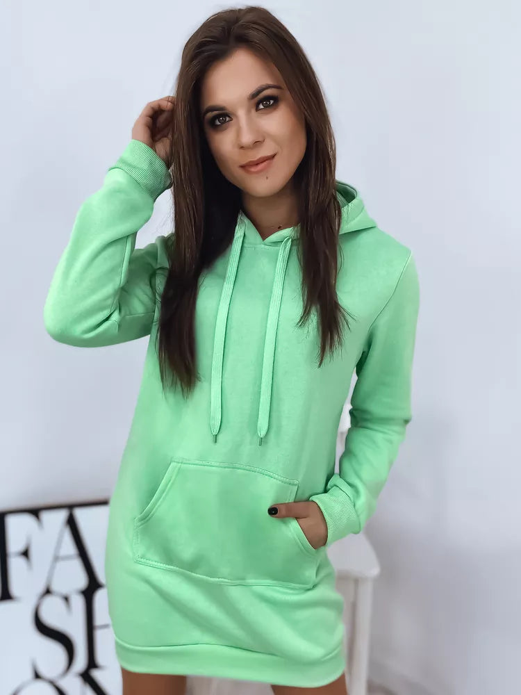 Women's mint dress with hood Megan