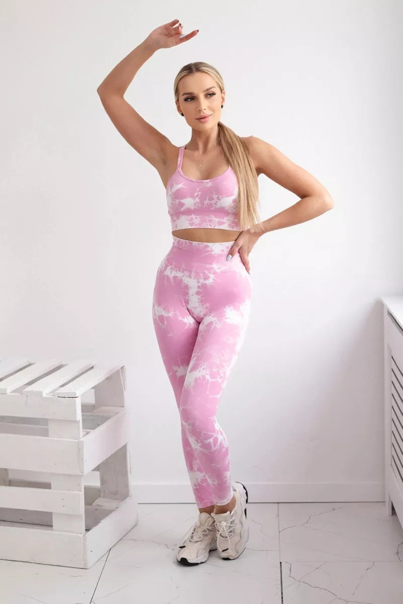 Women's Pink/White Push-Up Set