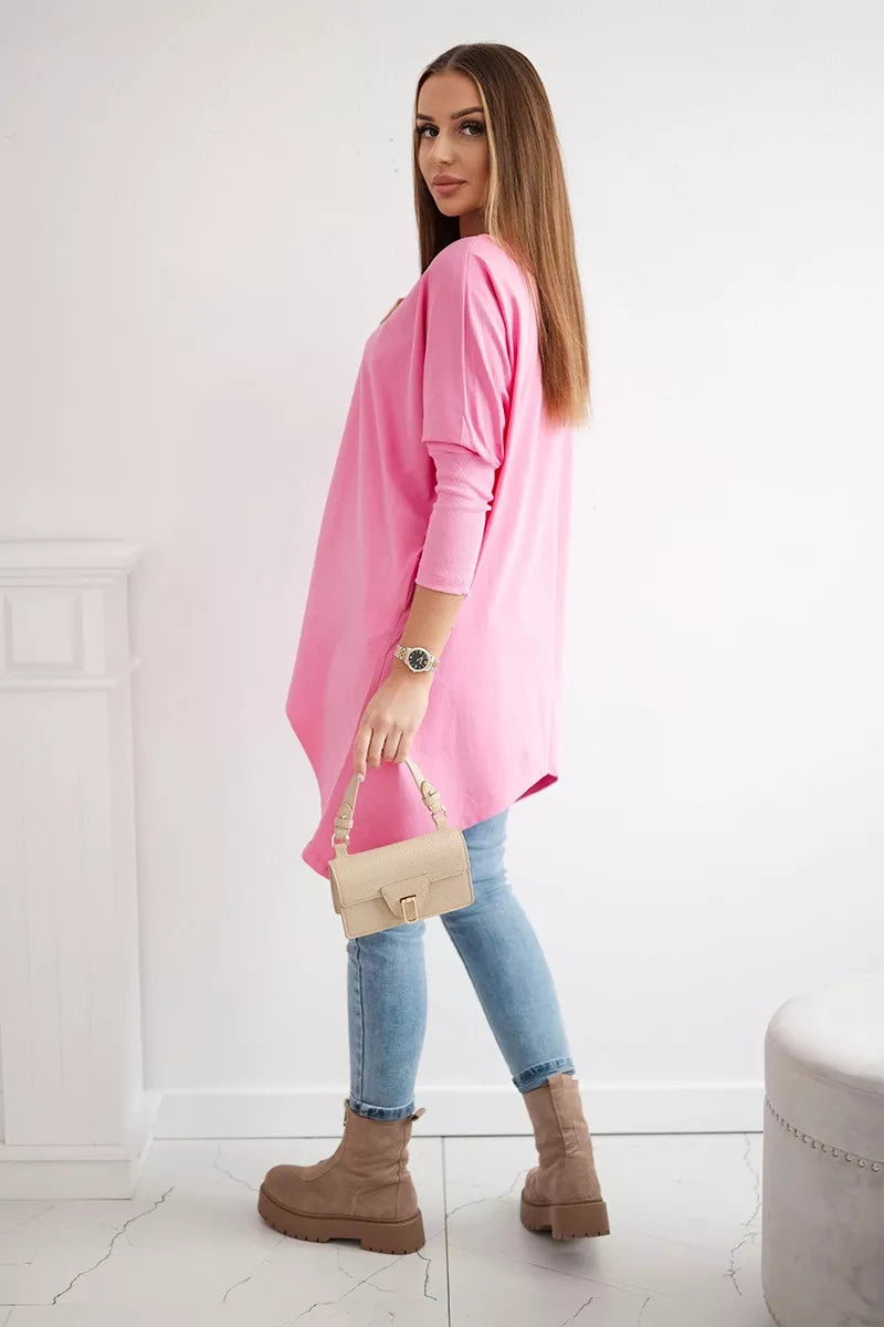 Women's pink blouse Rosit