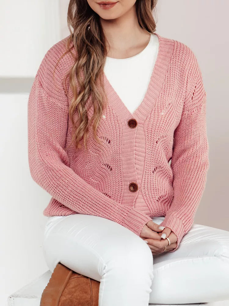 Women's pink sweater Livi