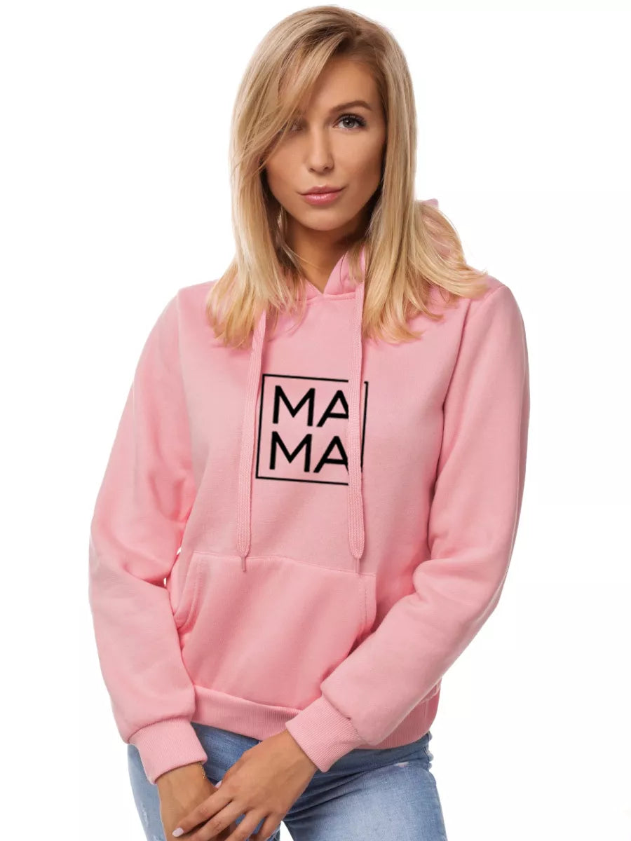 Women's pink sweater MAMA